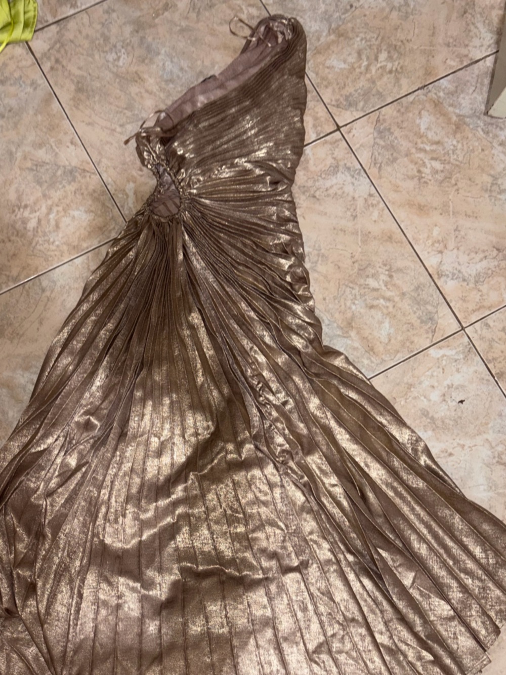 Fashion Nova Rose Gold Satin Slip